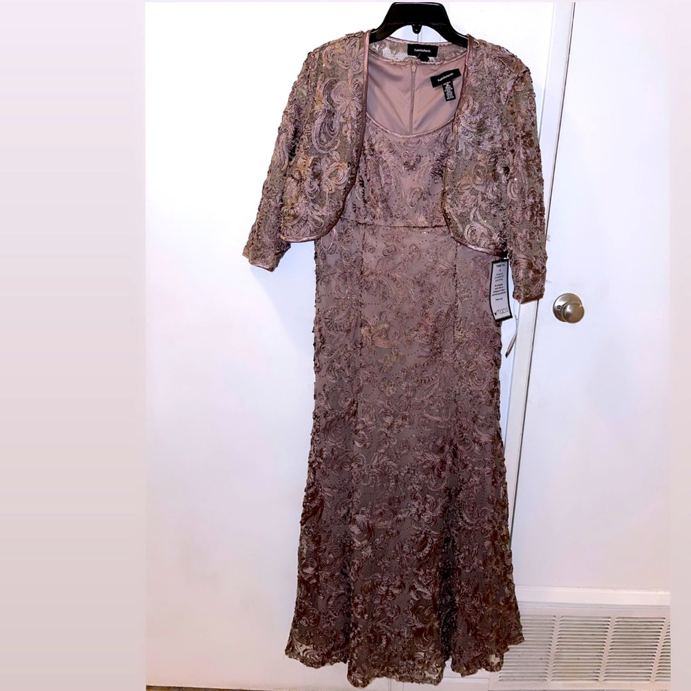 R&M Richards 2 piece set Dress w/ Jacket